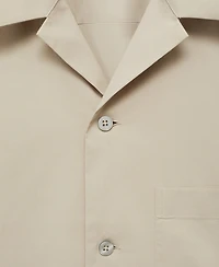 Mango Men's Chest Pocket Regular-Fit Shirt