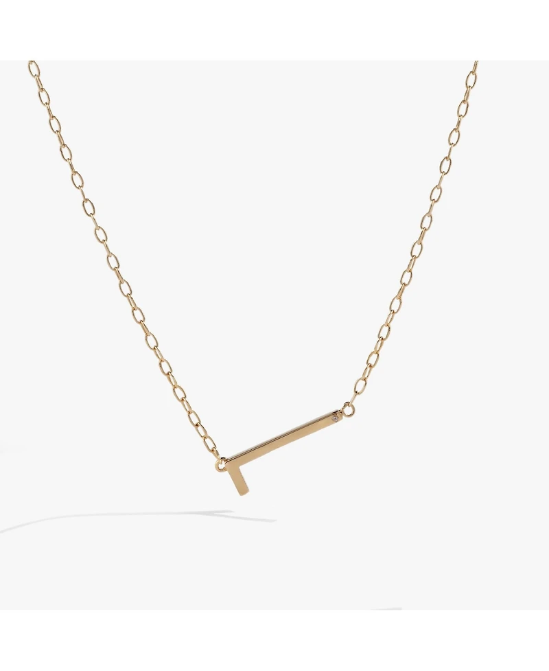 Precious Elongated Initial L