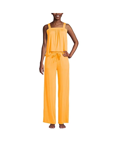 Lands' End Women's Cooling 2 Piece Pajama Set