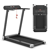Folding Electric Compact Walking Treadmill with App Control and Built-in Speaker Home Exercise Machine
