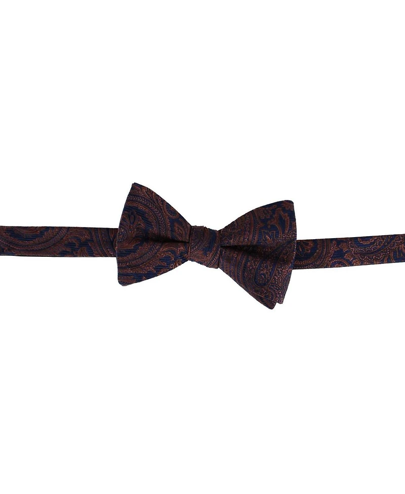 Trafalgar Men's Sobee Paisley Silk Bow Tie
