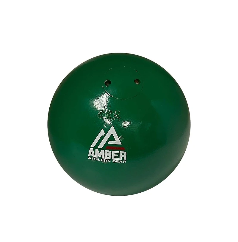 Amber Fight Gear Precision Performance 5kg Iron Shot Put Versatile Training and Competition Excellence with Sturdy Cast Iron Build and Durable Polyure
