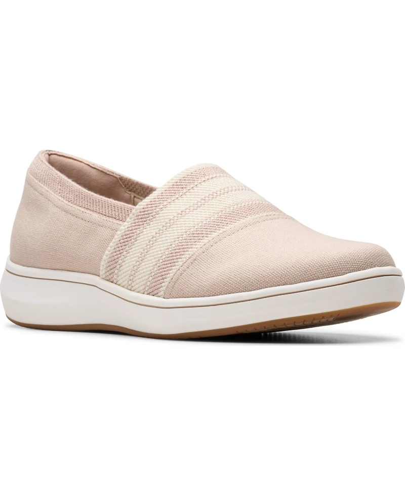 Clarks Cloudsteppers Women's Breeze Sky Mist Slip-On Shoes