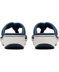 Clarks Cloudsteppers Women's Breeze Rae Erin Slip-On Flat Sandals