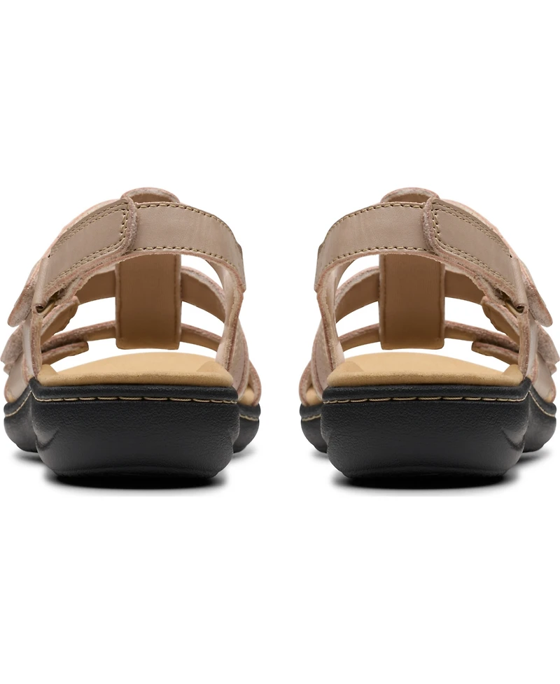 Clarks Women's Collection Laurieann Ivy Rip Tape Sandals