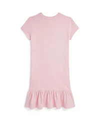 Polo Ralph Lauren Big Girls Bear Cotton Jersey Dress