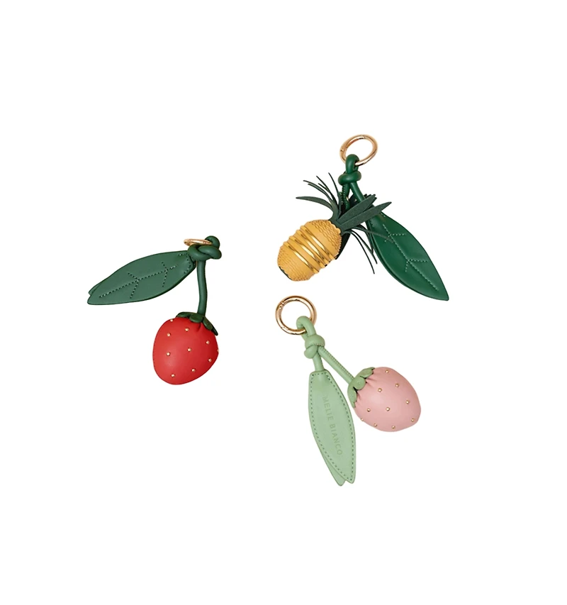 Melie Bianco Pineapple Bag Charms