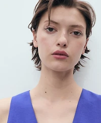 Mango Women's Modal V-Neck Top