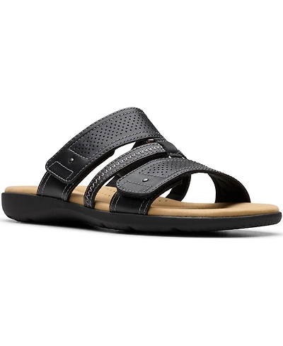 Clarks Collection Women's Elizabelle Ave Slip-On Flat Sandals