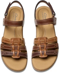Clarks Collection Women's Elizabelle Kay Riptape Flat Sandals