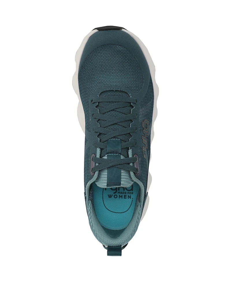 Ryka Women's Podflow Lace Up Walking Sneakers