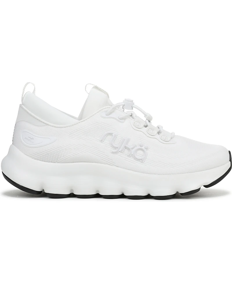 Ryka Women's Podflow Ez Bungee Lace Walking Sneakers