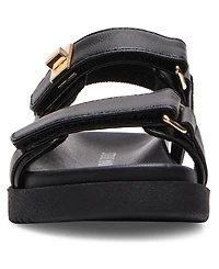 Steve Madden Toddler and Little Girls T-Mona Footbed Sandals