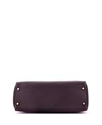 Pre-Owned Hermes Kelly 32 Handbag Purple Togo with Gold Hardware