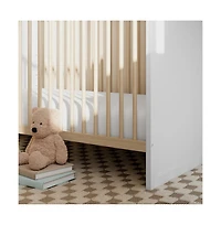 Storkcraft Calabasas 3-in-1 Convertible Crib (White with Driftwood)