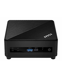 Msi Cubi 5 12M-016BUS Mini Barebone Desktop Computer, Intel Core i7-1255U 1.7GHz, Ram, Storage and Os Not Included, Black