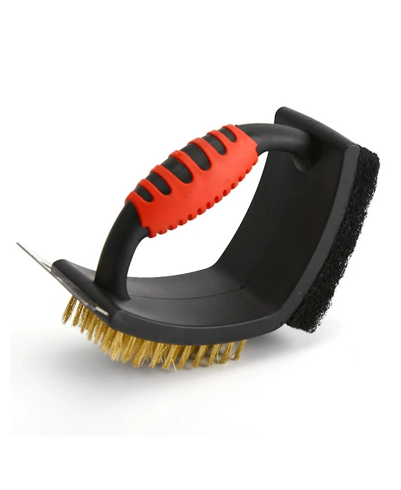 Seamless Outdoors 3 N 1 Grill Cleaning Brush