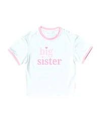 Bits & Bows Toddler Girls Sister Crewneck T-Shirt
