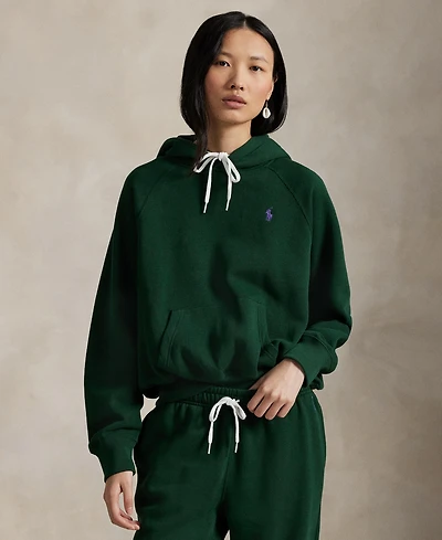 Polo Ralph Lauren Women's Shrunken-Fit Fleece Hoodie