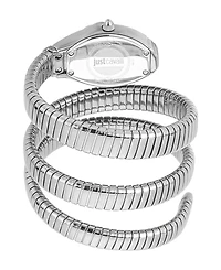 Just Cavalli Women's Silver Stainless Steel Bracelet Watch, 35mm