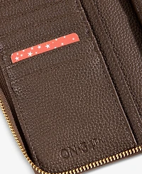 On 34th Angii Solid Zip-Around Wallet, Macy's Exclusive