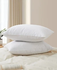 Unikome 100% Cotton Goose Down and Feather 2-Pack Pillow