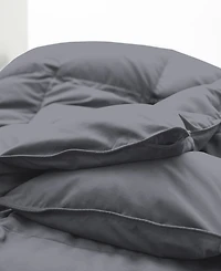 Unikome All Season White Goose Down Fiber Comforter