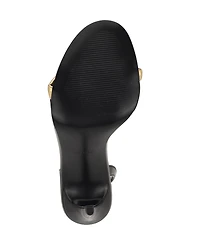Nine West Women's Mandey T-Strap High Stiletto Sandals