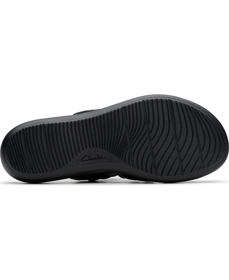 Clarks Collection Women's Laurieann Rio Slip-On Flat Sandals