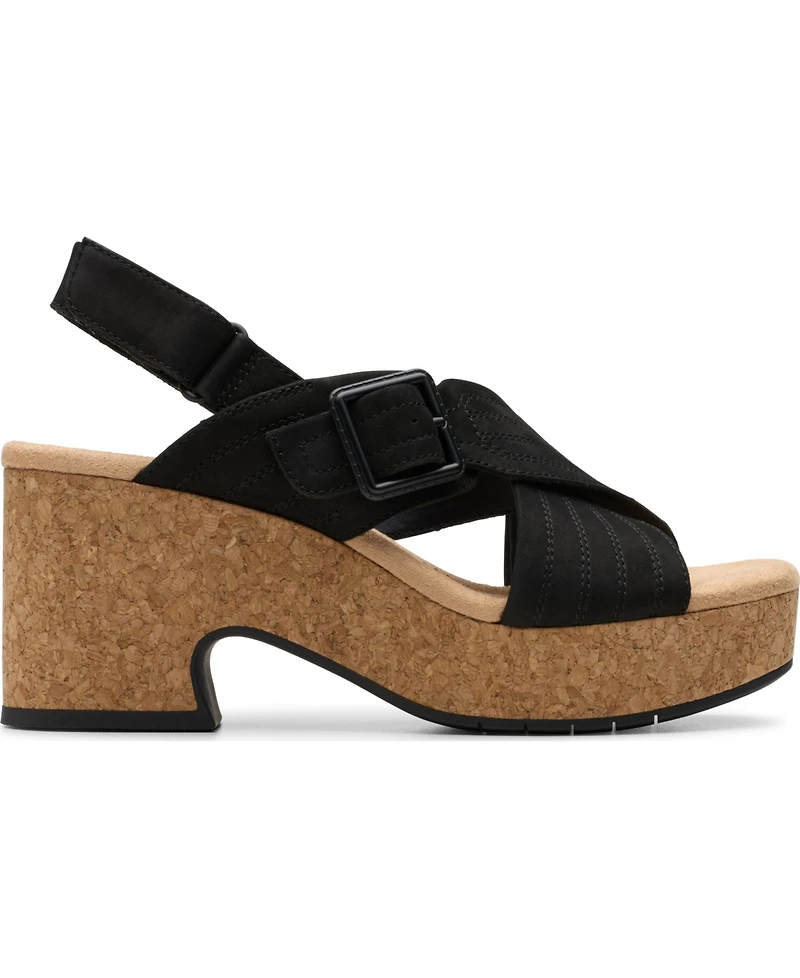 Clarks Collection Women's Nerisa West Wedge Sandals