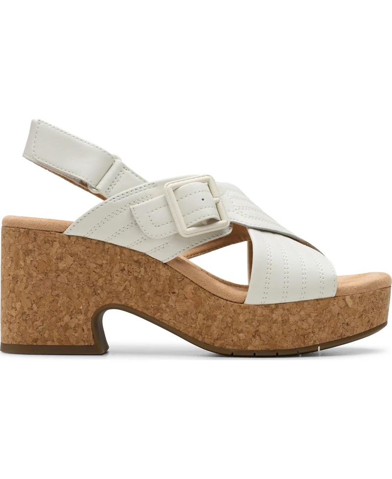Clarks Collection Women's Nerisa West Wedge Sandals