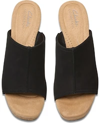 Clarks Collection Women's Nerisa Vine Wedge Sandals