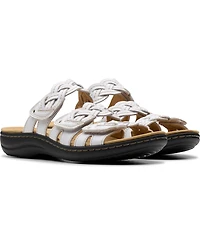 Clarks Collection Women's Laurieann Rio Slip-On Flat Sandals