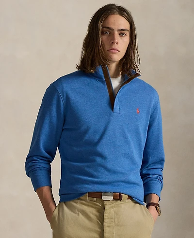 Polo Ralph Lauren Men's Luxury Jersey Quarter-Zip Pullover