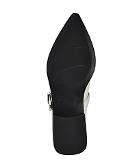 Nine West Women's Katrel Mary Jane Pointy Toe Flats