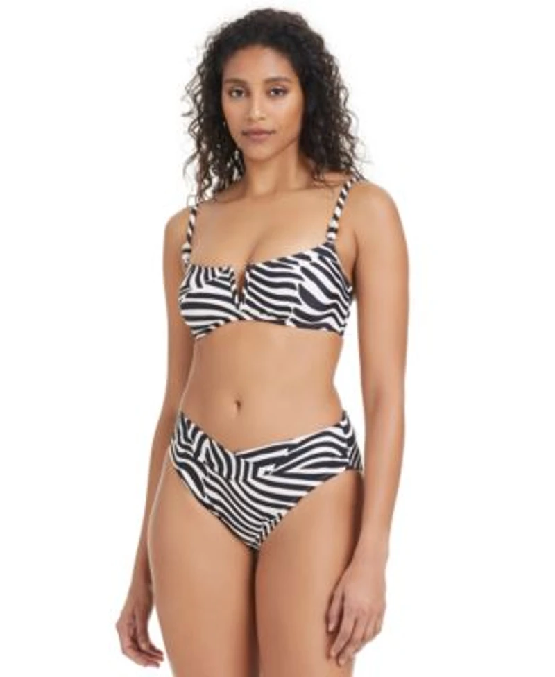 Bar Iii Womens Wild One V Wire Bikini Top Bottoms Exclusively At Macys