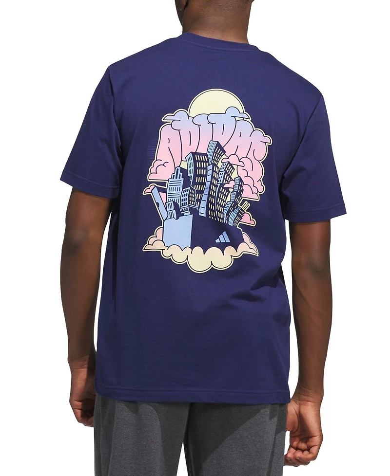 adidas Men's 90s City Logo Graphic T-Shirt