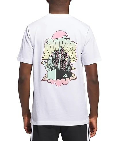 adidas Men's 90s City Logo Graphic T-Shirt
