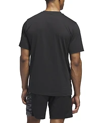 adidas Men's Camo Logo Crewneck T-Shirt
