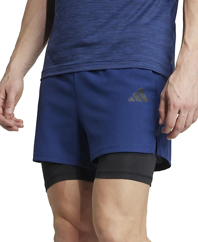 adidas Men's Gym 2-in-1 7" Shorts