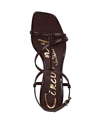 Circus Ny by Sam Edelman Women's Jaida Strappy Mid-Heel Dress Sandals