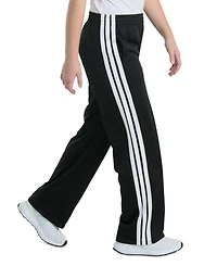 adidas Big Girls Elastic-Waistband Tricot Wide-Leg Pants