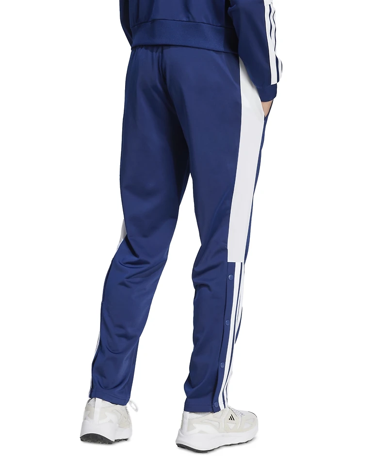 adidas Men's Stripe Logo Snap Pants