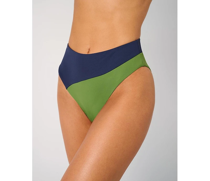 WeWoreWhat Women's High Rise Colorblock Bottom