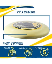 Wham-o Frisbee Heavyweight 200g, 11 Inch Long Distance and Durable Disc for Outdoor Activities