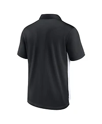Nike Men's White/Black Arizona Cardinals Rewind Pique Polo Shirt