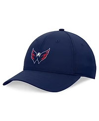 Fanatics Men's Navy Washington Capitals Front Office Ripstop Adjustable Hat