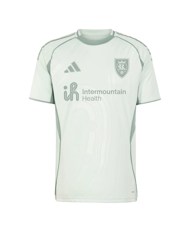 Adidas Men's Light Green Real Salt Lake 2025 One Planet Pre-Match Jersey