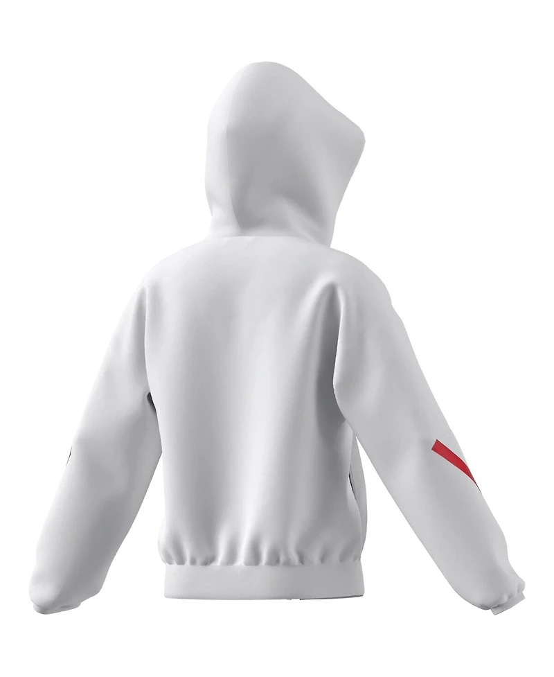 Adidas Big Boys and Girls White Bayern Munich 2025/26 Anthem Full-Zip Jacket