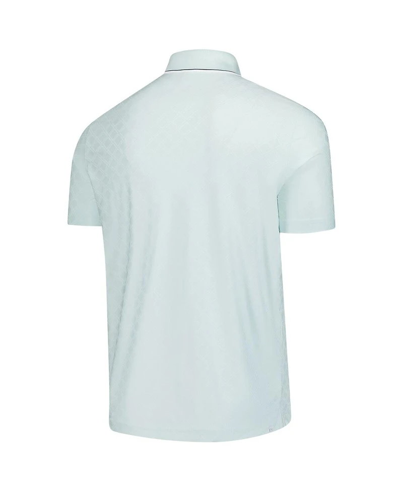 Puma Men's Mint Arnold Palmer Tipped Jacquard Polo Shirt